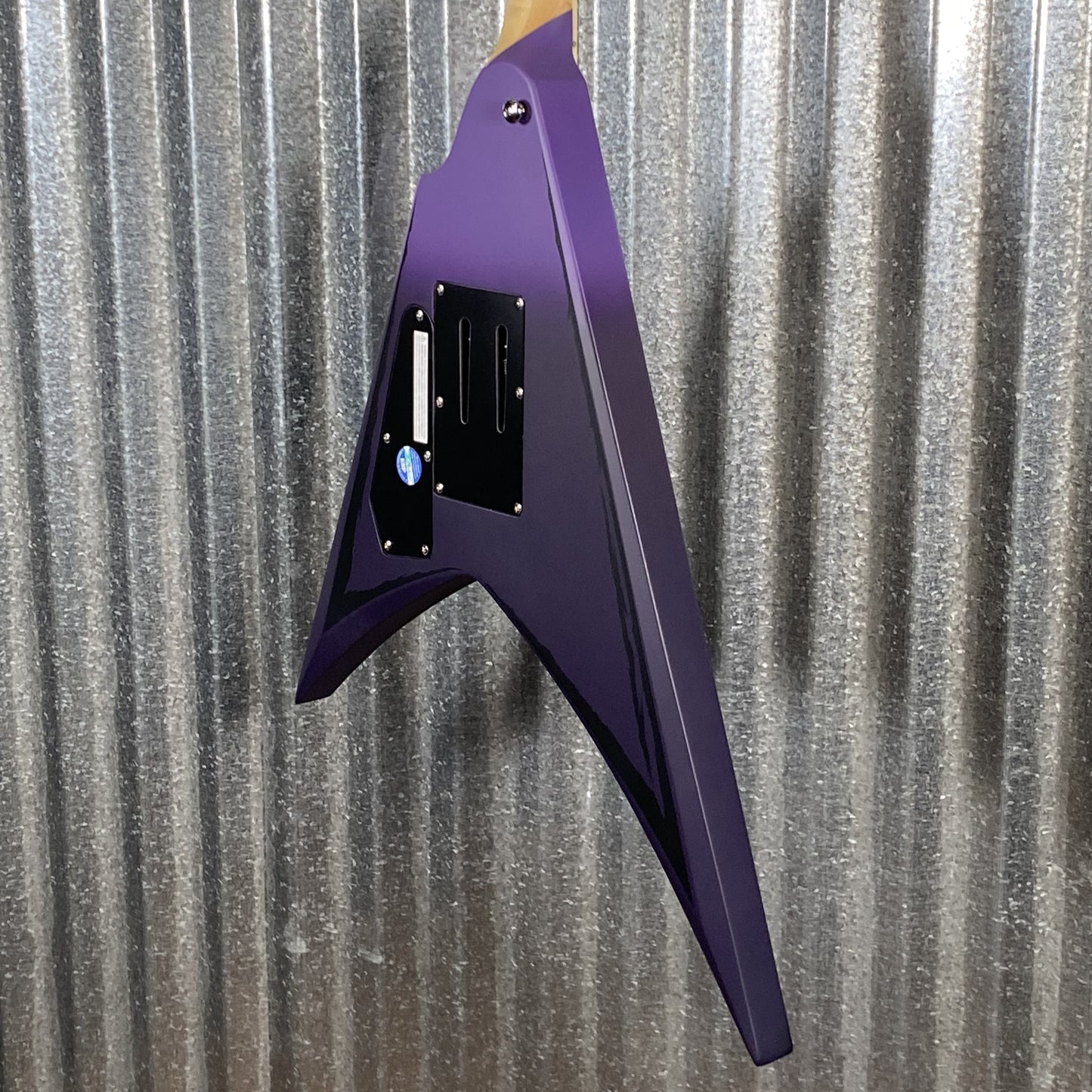 ESP LTD Alexi Laiho Ripped Sawtooth Arrow Purple Fade Satin Guitar & Case ALEXIRIPPED #3502 Used