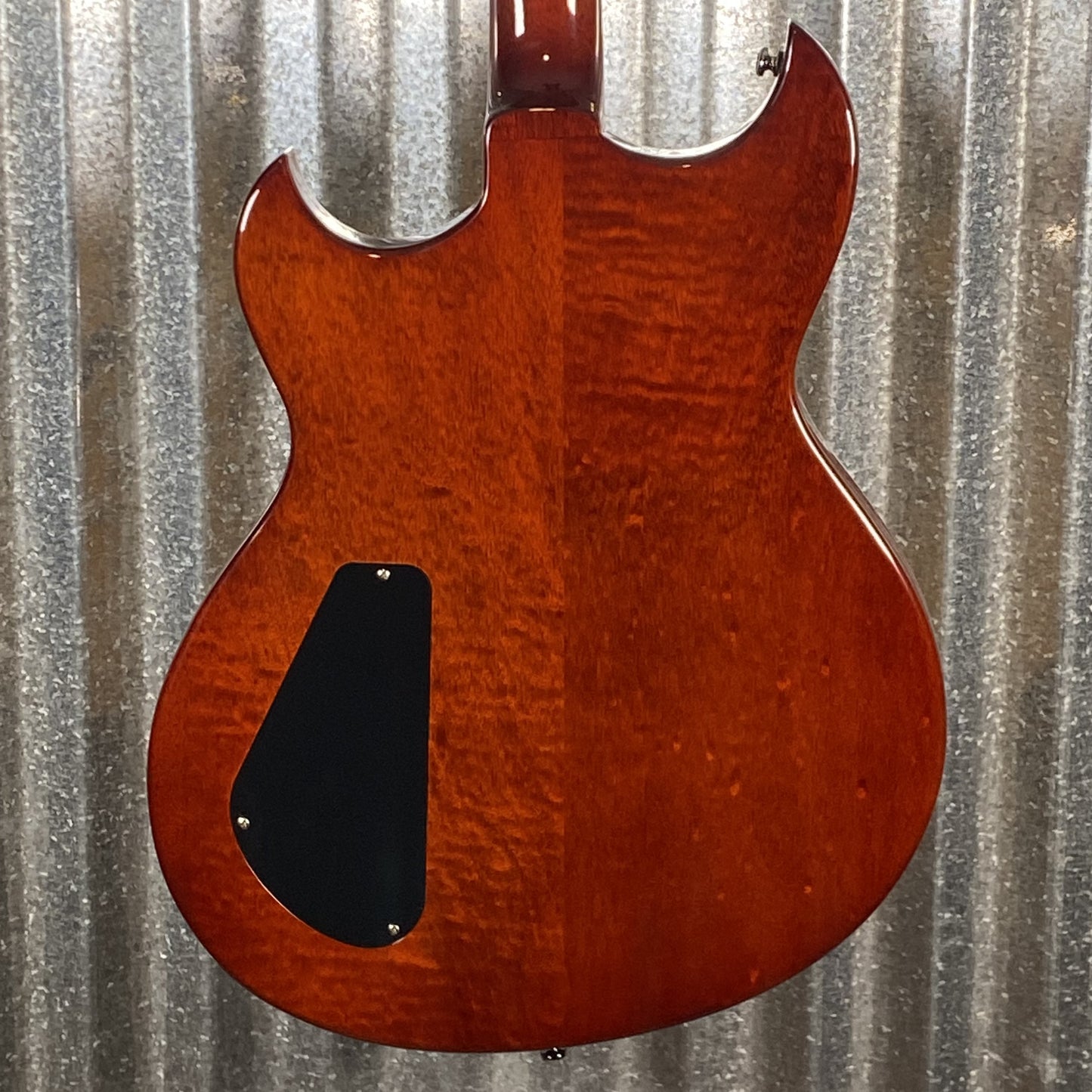 Reverend Limited Edition Manta Ray Semi Hollow Body Archtop Vintage Clear Natural Guitar #1 Blem