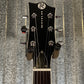 Reverend Limited Edition Manta Ray Semi Hollow Body Archtop Vintage Clear Natural Guitar #22 Blem