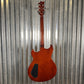 Reverend Limited Edition Manta Ray Semi Hollow Body Archtop Vintage Clear Natural Guitar #22 Blem