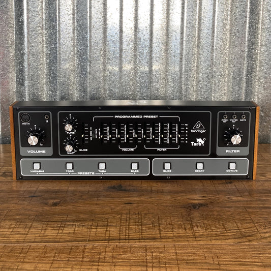 Behringer Toro Classic Analog Bass Desktop Synthesizer Used