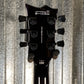 ESP LTD EC-1000 Piezo Bridge Quilt Top See Through Black Guitar #0990 Used