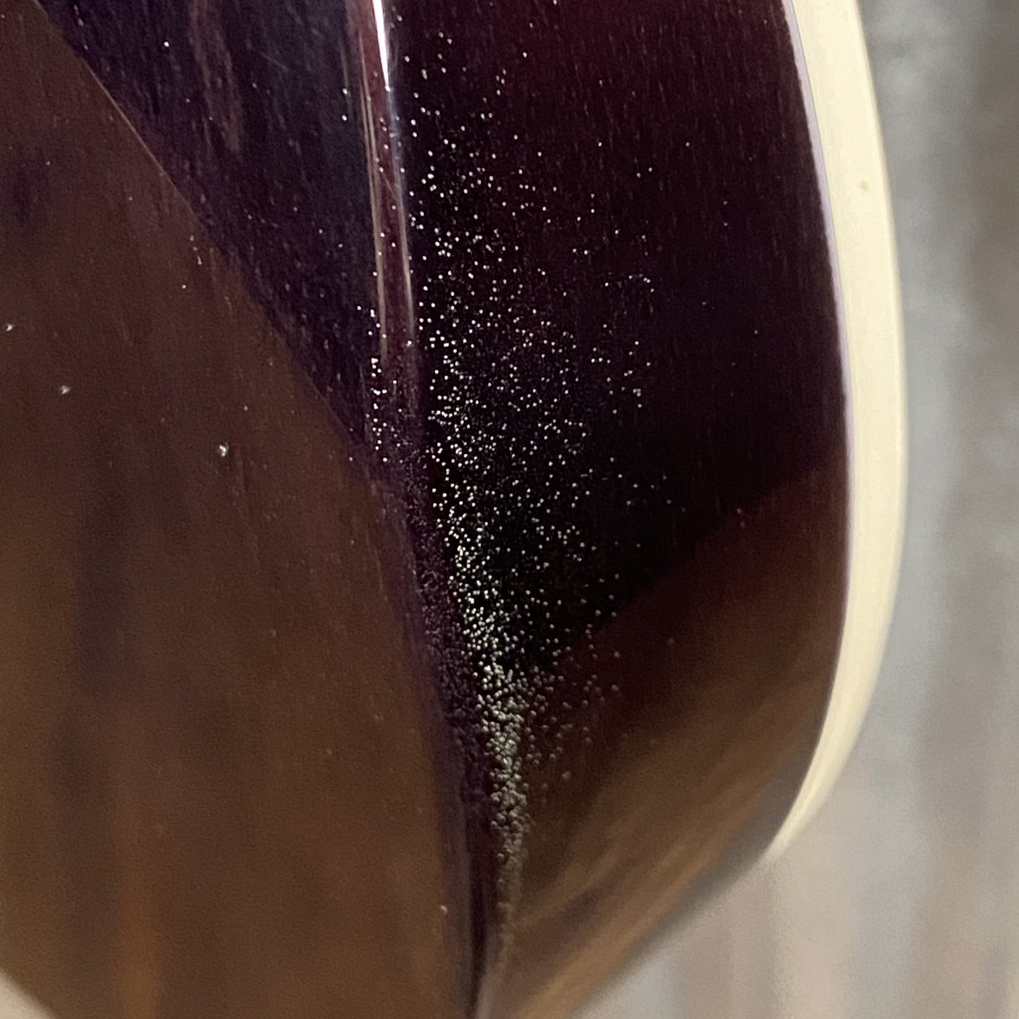 ESP LTD EC-1000 Piezo Bridge Quilt Top See Through Black Guitar #0990 Used