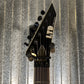 ESP LTD Eclipse '87 Seymour Duncan Floyd Rose Black Guitar LECLIPSE87BLK #1109 Used