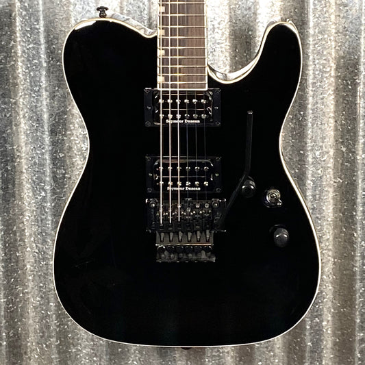 ESP LTD Eclipse '87 Seymour Duncan Floyd Rose Black Guitar LECLIPSE87BLK #1109 Used