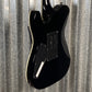 ESP LTD Eclipse '87 Seymour Duncan Floyd Rose Black Guitar LECLIPSE87BLK #1109 Used