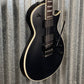 ESP LTD EC-1000FR Floyd Rose Black Satin Guitar LEC1000FRBLKS #0472 Used