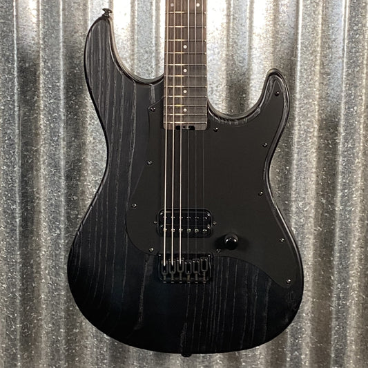ESP LTD SN-1 Hard Tail Black Blast Guitar LSN1HTBLKBLAST #1435 Used
