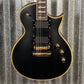 ESP LTD EC-1000 Vintage Black Satin EMG Guitar LEC1000VB #0539 Used