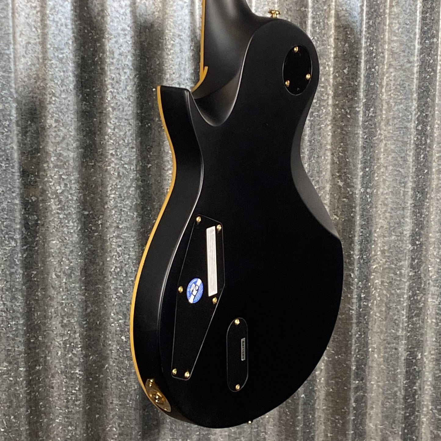 ESP LTD EC-1000 Vintage Black Satin EMG Guitar LEC1000VB #0539 Used