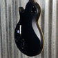 ESP LTD EC-1000 Vintage Black Satin EMG Guitar LEC1000VB #0539 Used