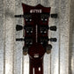 ESP LTD EC-1000 Evertune Bridge Dark Brown Sunburst Guitar LEC1000ETQMDBSB #2435 Used