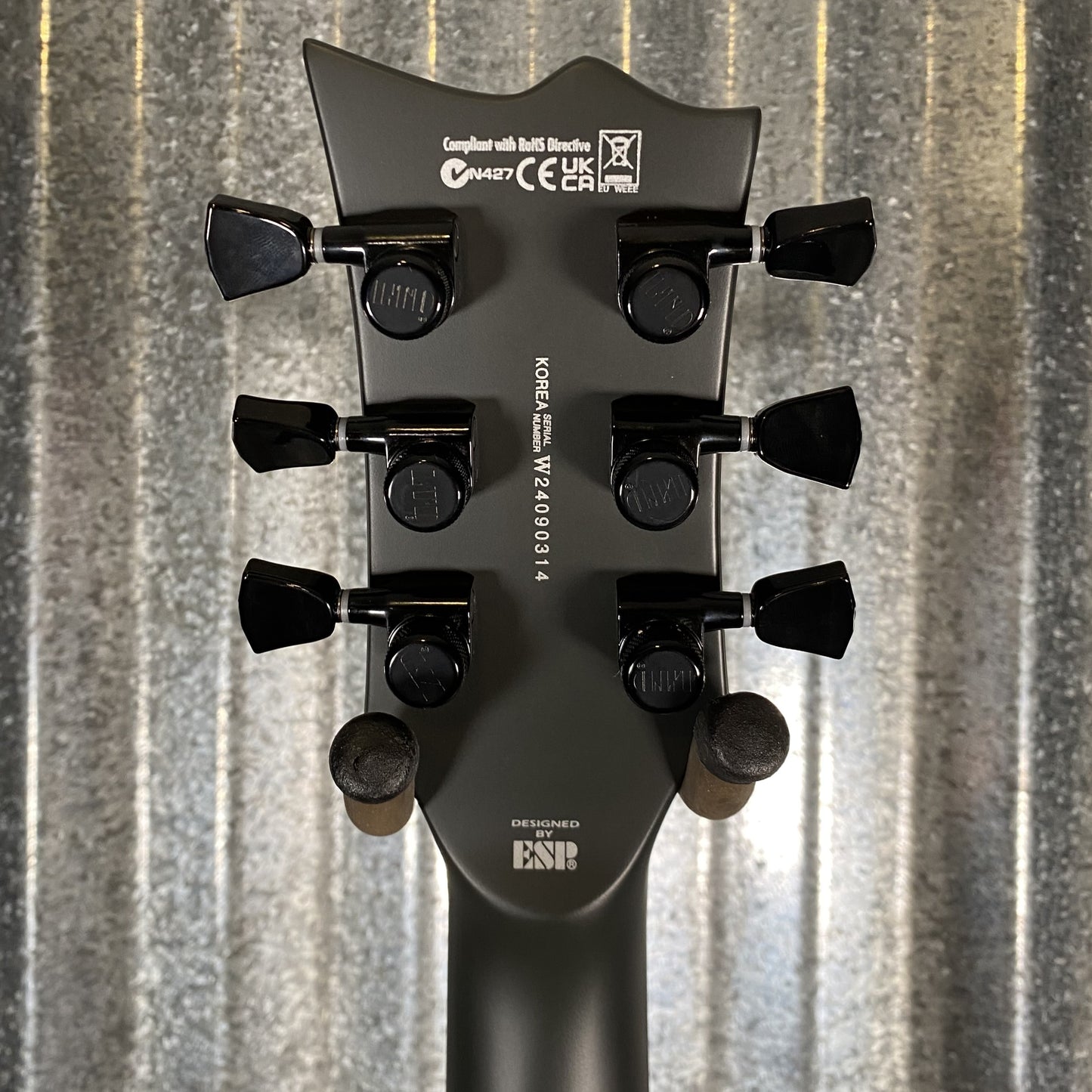 ESP LTD EC-1000 Woodland Camo Satin Fishman Fluence Guitar EC1000WCS #0314 Used