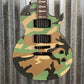 ESP LTD EC-1000 Woodland Camo Satin Fishman Fluence Guitar EC1000WCS #0314 Used