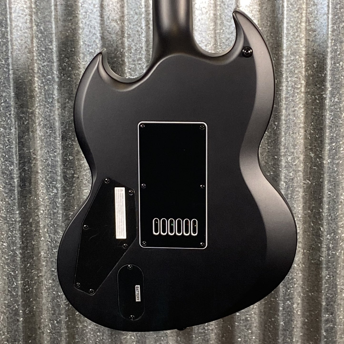 ESP LTD Viper-1000 Evertune Charcoal Metallic Satin EMG Guitar LVIPER1000ETCHMS #1018 Used