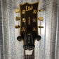 ESP LTD EC-1000 Vintage Black Seymour Duncan Guitar LEC1000VBD #0457 Used