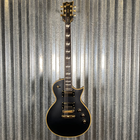 ESP LTD EC-1000 Vintage Black Seymour Duncan Guitar & Bag LEC1000VBD #0457 Used