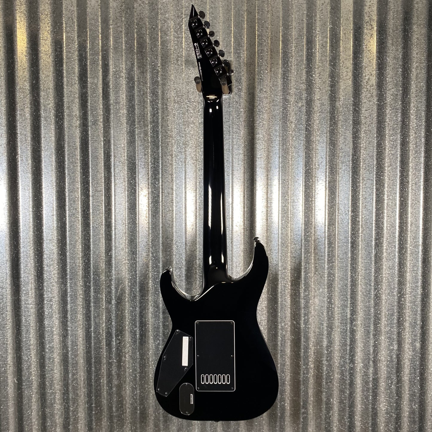 ESP LTD MH-1007 Evertune Black EMG 7 String Guitar LMH1007ETBLK #0543 Used