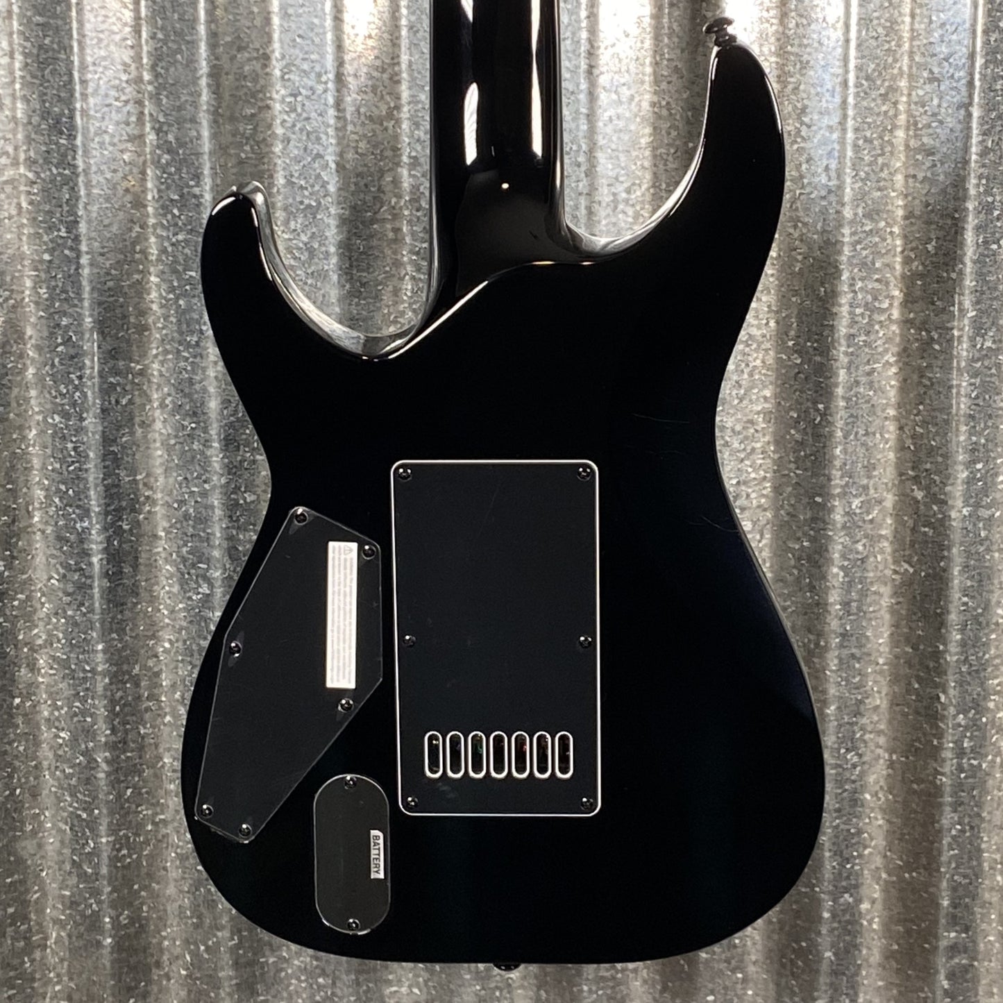 ESP LTD MH-1007 Evertune Black EMG 7 String Guitar LMH1007ETBLK #0543 Used