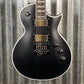 ESP LTD EC-1000 Evertune Bold Binding Black Satin Guitar LEC1000ETBBBLKS #0949 Used