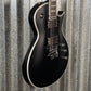 ESP LTD EC-1000 Evertune Bold Binding Black Satin Guitar LEC1000ETBBBLKS #0949 Used