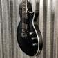 ESP LTD EC-1000 Evertune Bold Binding Black Satin Guitar LEC1000ETBBBLKS #0949 Used