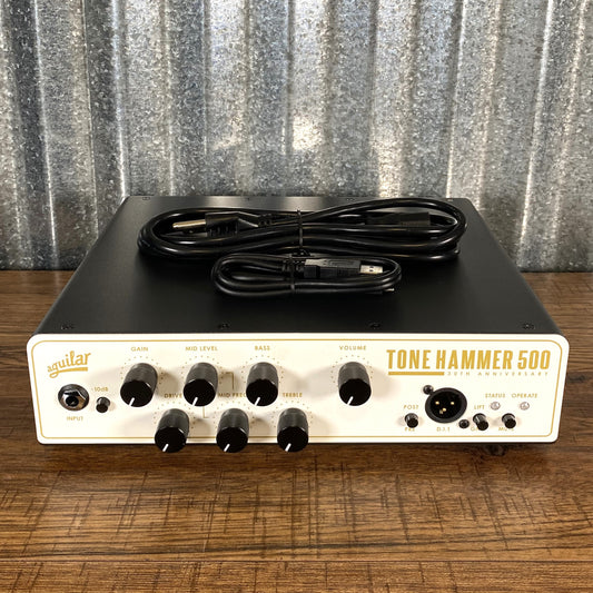 Aguilar Tone Hammer TH500v2 30th Anniversary Gold Edition 500 Watt Gen 2 Bass Amplifier Head