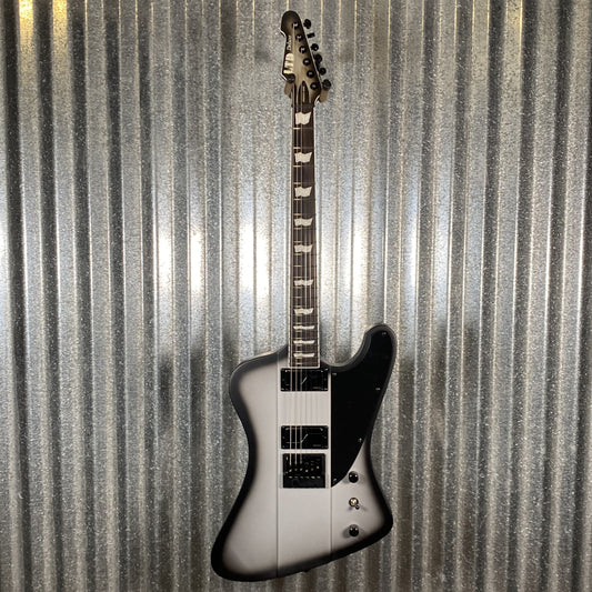 ESP LTD Phoenix 1000 Evertune Silver Sunburst Satin Fishman Guitar LPHOENIX1000ETSSBS #0847 Used