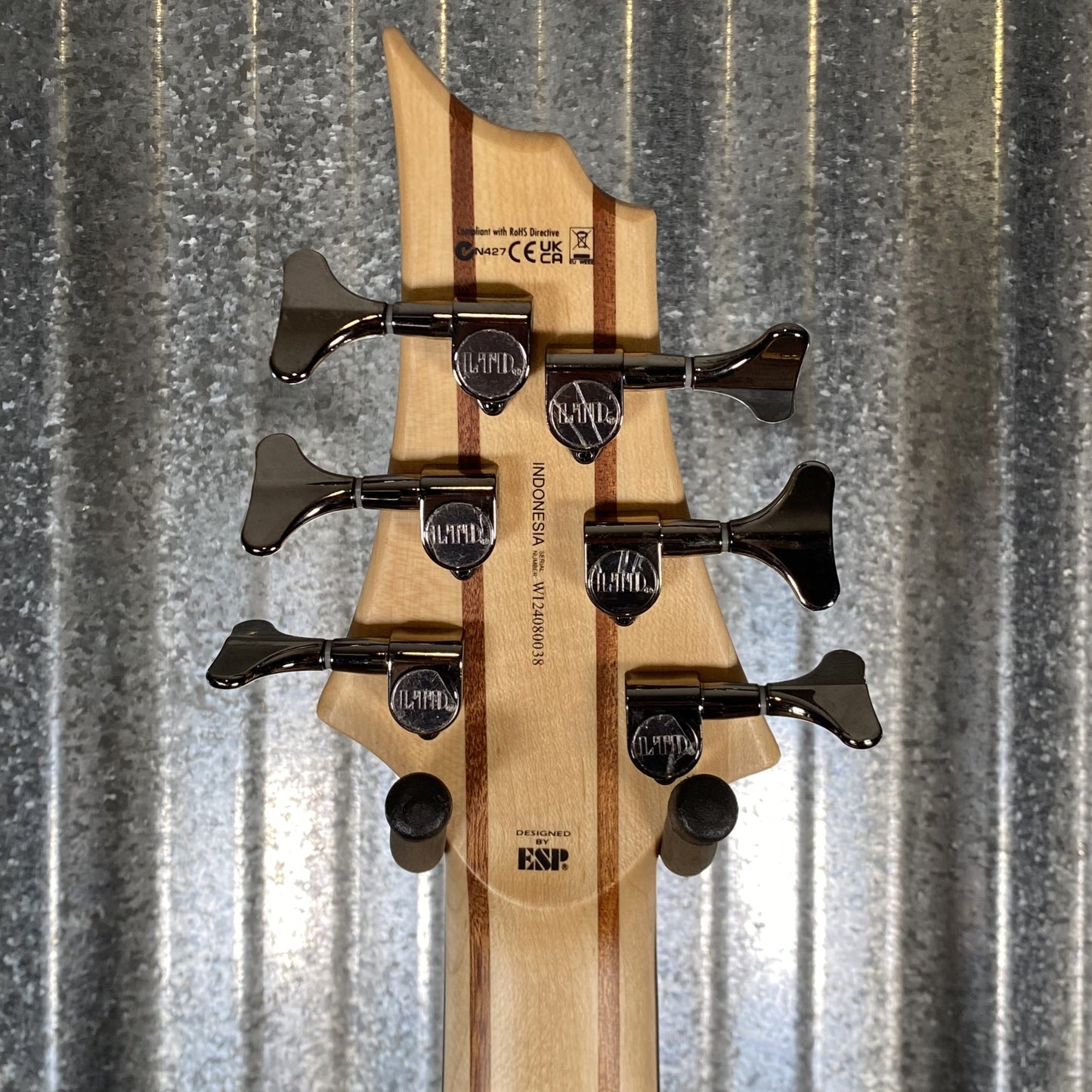 ESP LTD B-206SM Natural Satin 6 String Bass LB206SMNS #0038 Used