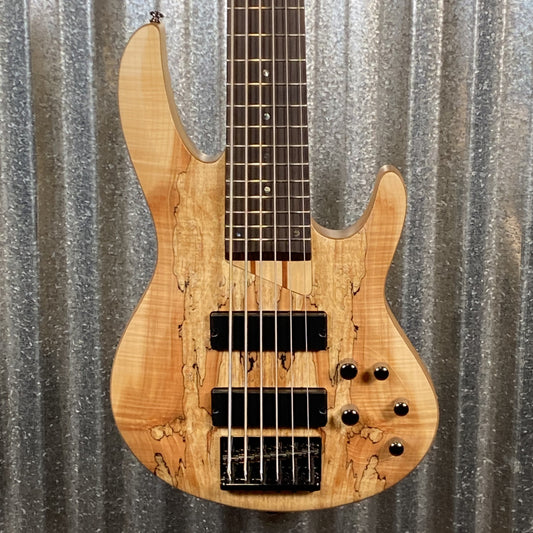 ESP LTD B-206SM Natural Satin 6 String Bass LB206SMNS #0038 Used
