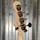 G&L USA Fullerton Deluxe JB MFD 4 String Jazz Bass Silver Metallic & Bag #4081