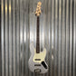 G&L USA Fullerton Deluxe JB MFD 4 String Jazz Bass Silver Metallic & Bag #4081