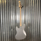 G&L USA Fullerton Deluxe JB MFD 4 String Jazz Bass Silver Metallic & Bag #4081