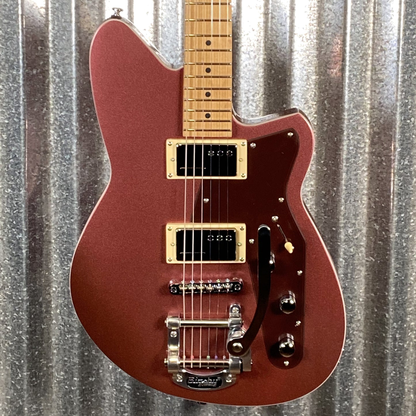 Reverend Jetstream HCB Bigsby Mulberry Mist Railhammer Guitar #67157