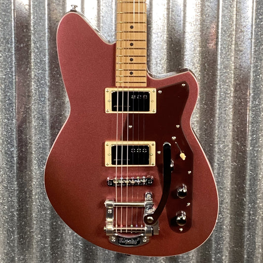 Reverend Jetstream HCB Bigsby Mulberry Mist Railhammer Guitar #67157