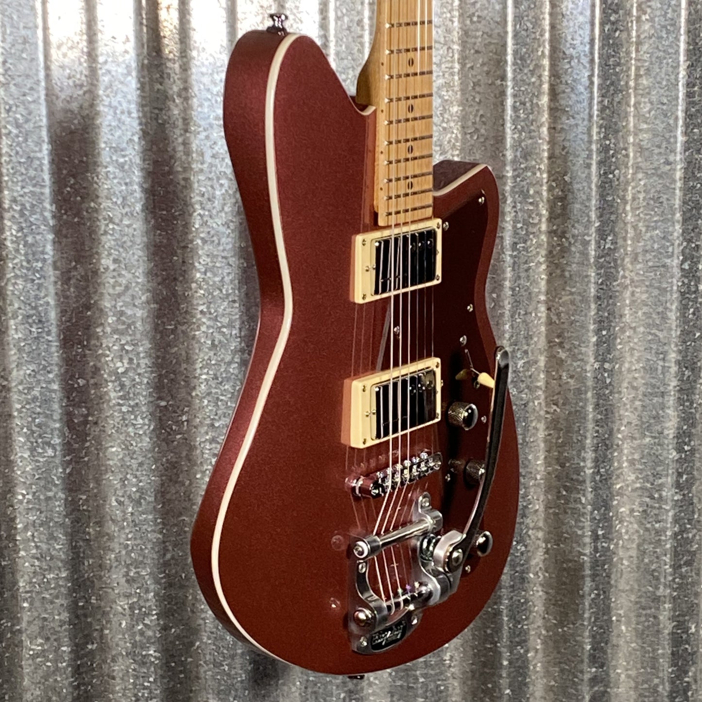 Reverend Jetstream HCB Bigsby Mulberry Mist Railhammer Guitar #67157
