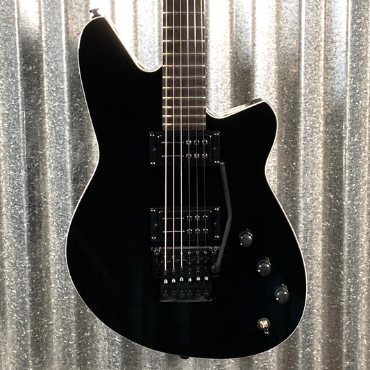 Reverend Kingbolt RA Blackout Edition Midnight Black Railhammer Guitar #66798