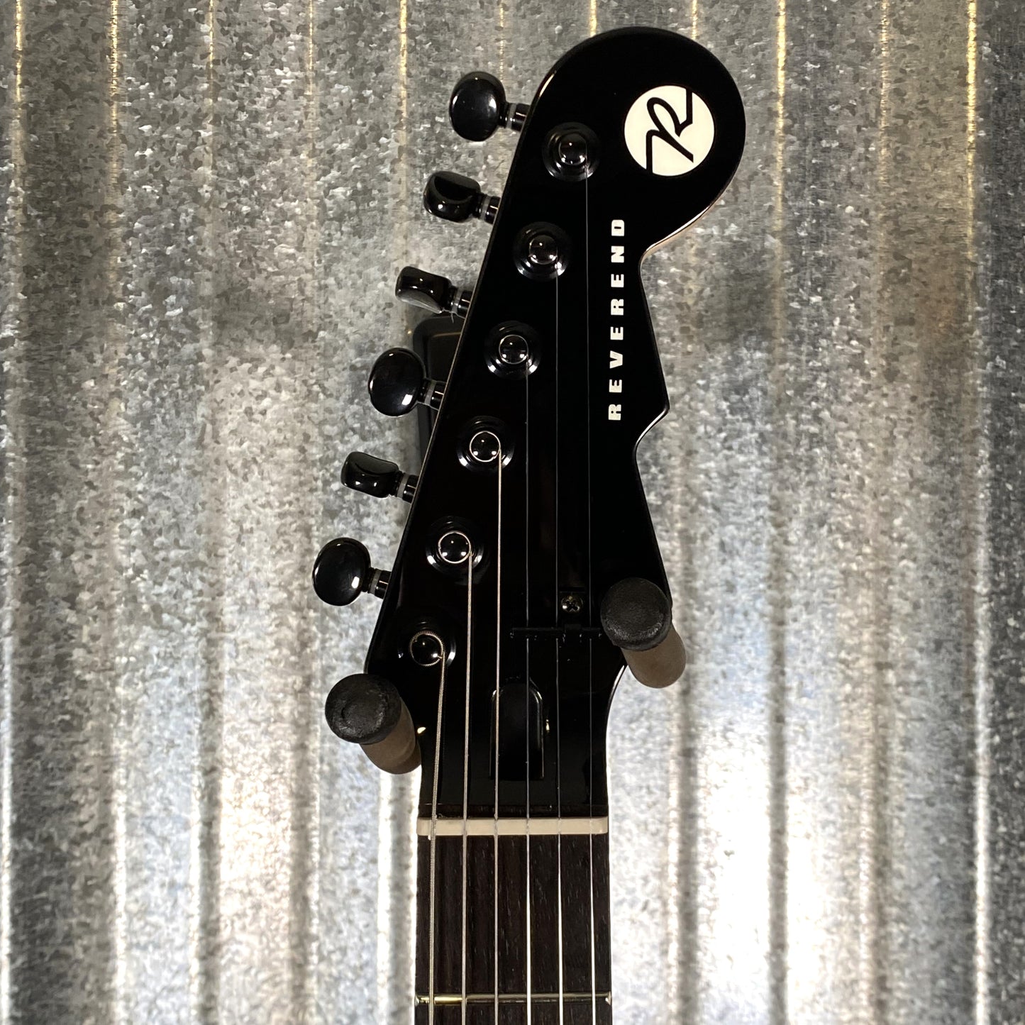 Reverend Charger RA Blackout Edition Midnight Black Railhammer Guitar #66783