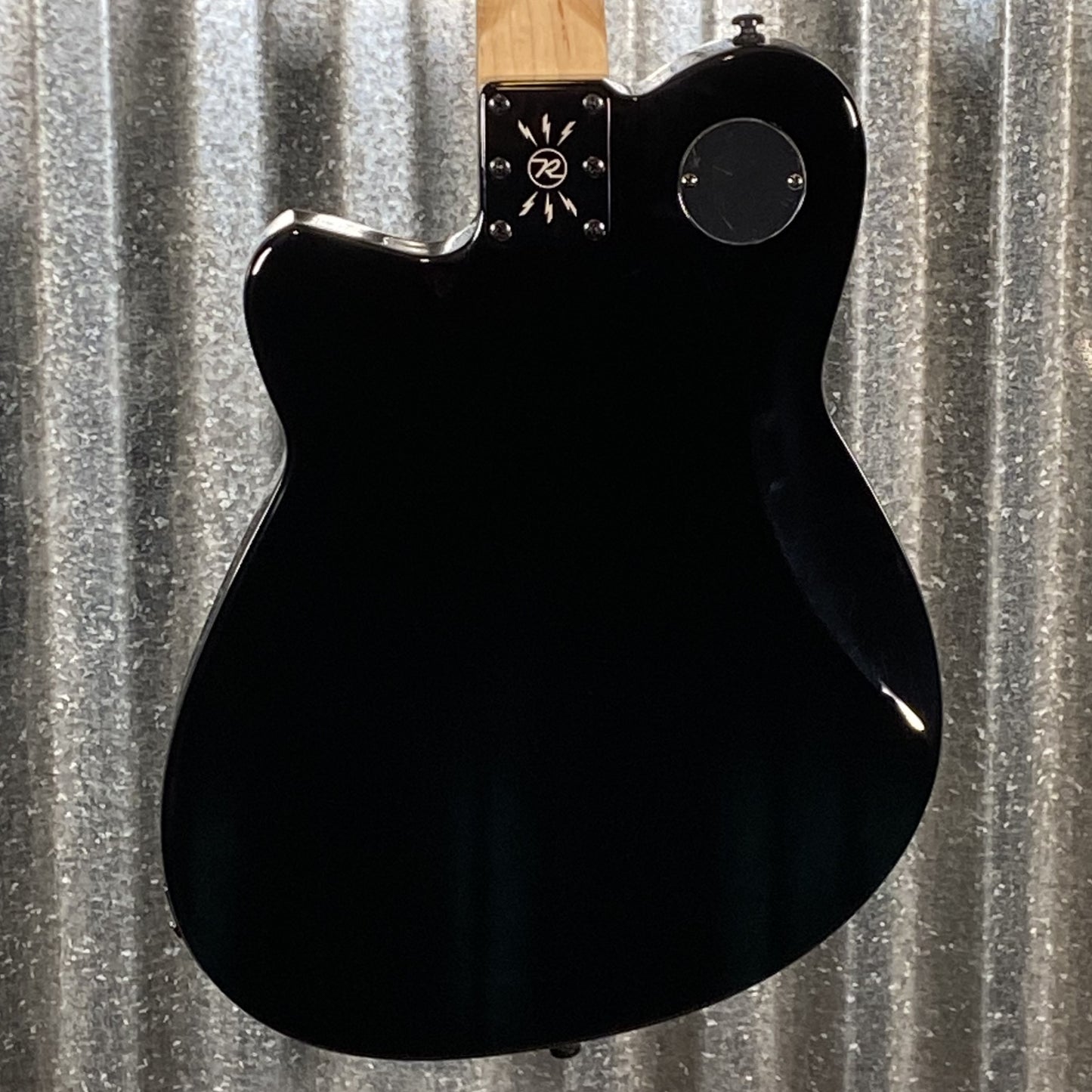 Reverend Charger RA Blackout Edition Midnight Black Railhammer Guitar #66783