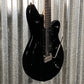 Reverend Air Sonic W Blackout Edition Midnight Black Railhammer Guitar #66737