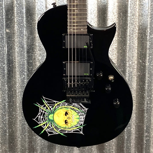 ESP LTD KH-3 30th Anniversary Spider Kirk Hammett Black EMG Guitar & Case LKH3 #1488 Used