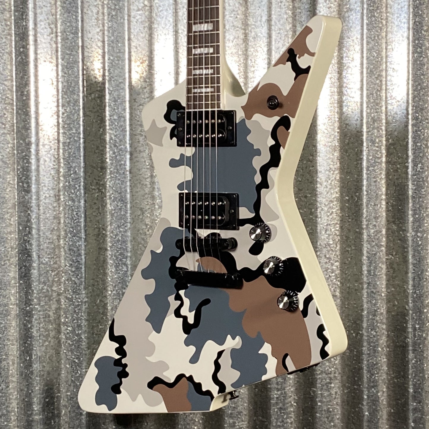 Westcreek Guitars Revenge Explorer Style Camo #0088 Used