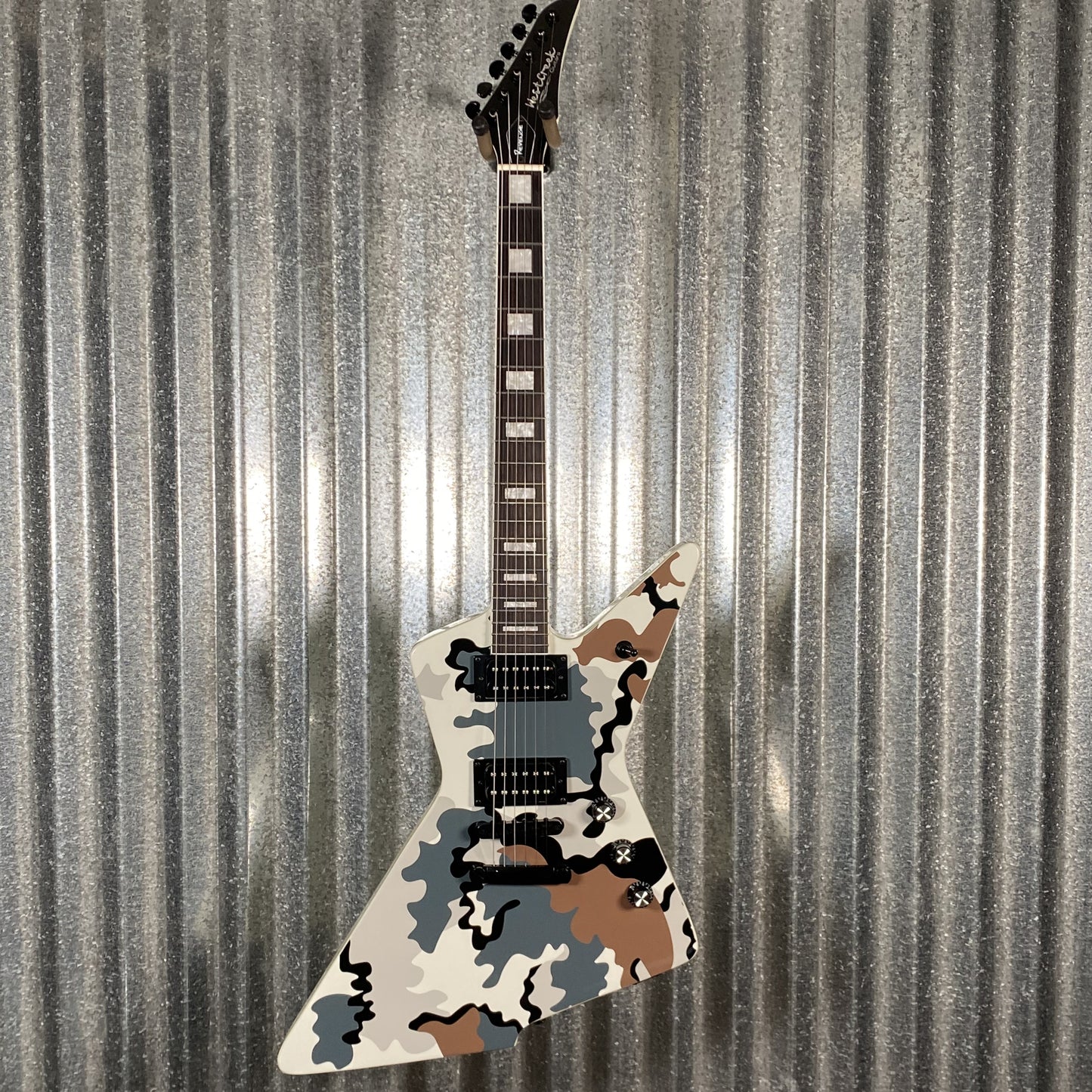 Westcreek Guitars Revenge Explorer Style Camo #0045 Used