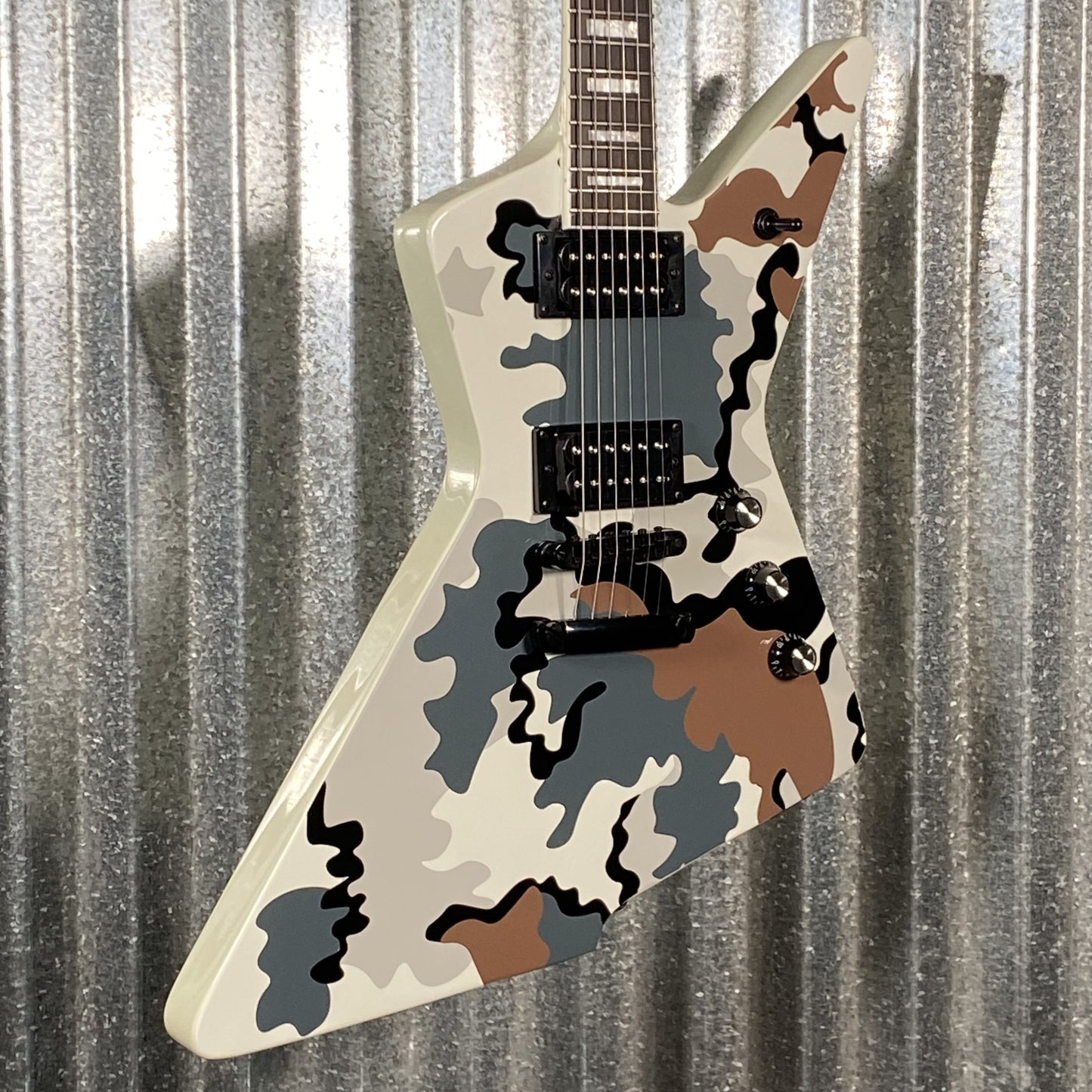 Westcreek Guitars Revenge Explorer Style Camo #0045 Used