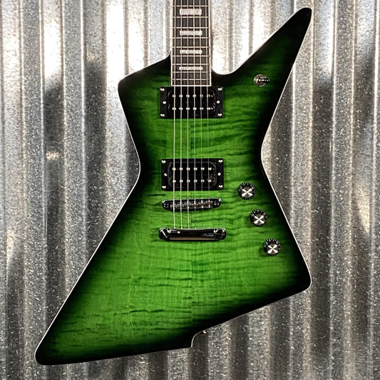 Westcreek Guitars Revenge Explorer Style Transparent Green #0087 Used