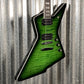Westcreek Guitars Revenge Explorer Style Transparent Green #0087 Used