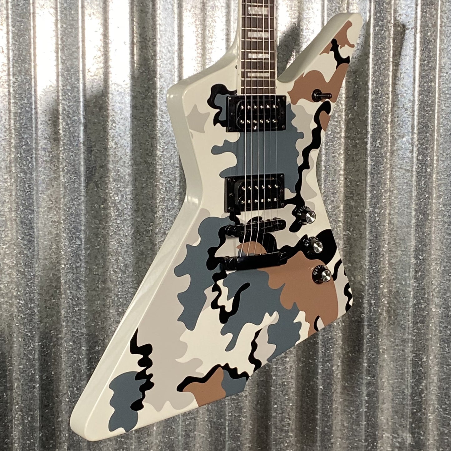 Westcreek Guitars Revenge Explorer Style Camo #0112 Used