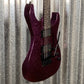 ESP LTD KH-602 Kirk Hammett Purple Sparkle EMG Guitar & Case KH602PSP #2359 Used