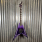 ESP LTD Alexi Laiho Hexed Sawtooth Arrow Purple Fade Satin Guitar & Case LALEXIHEXED #2362 Used