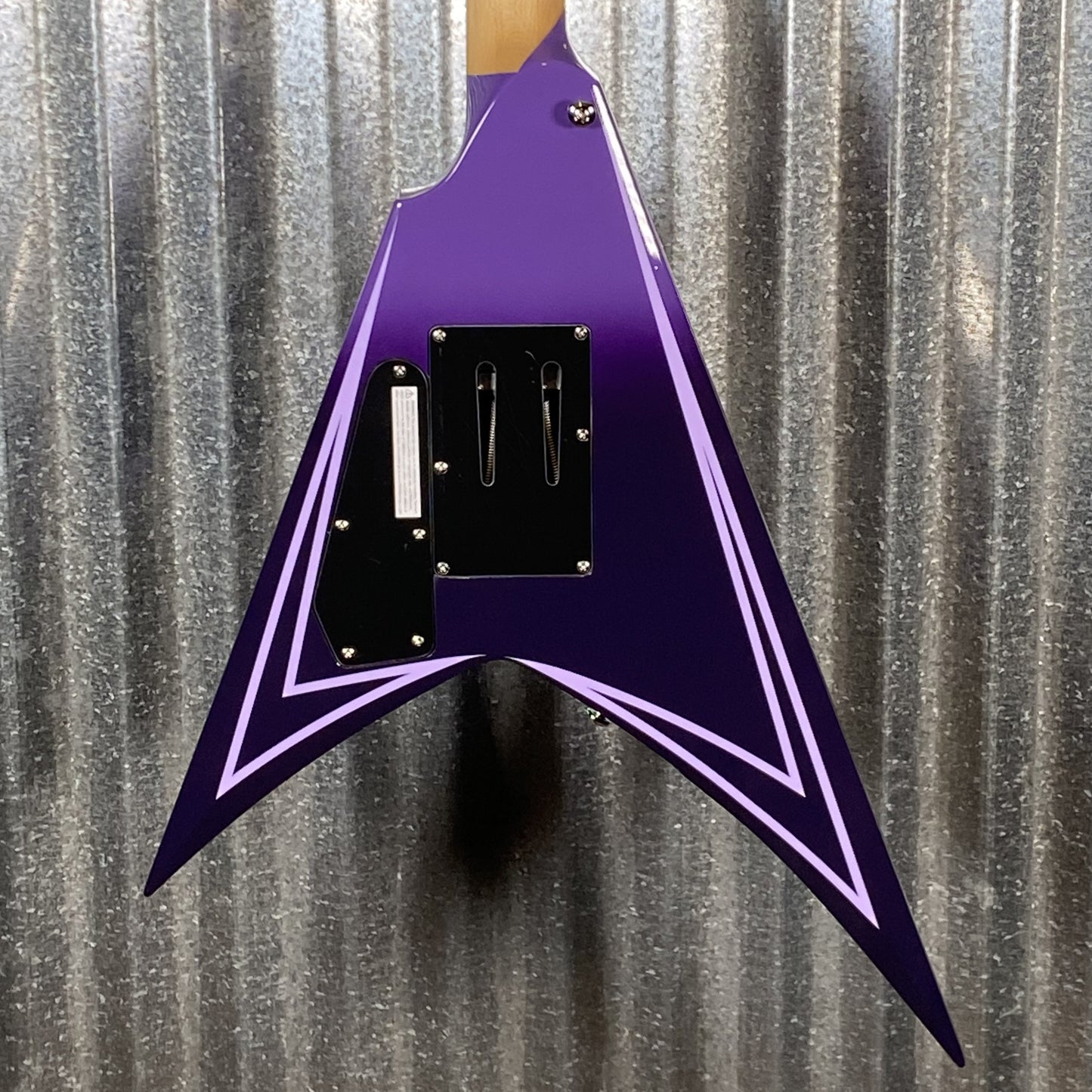 ESP LTD Alexi Laiho Hexed Sawtooth Arrow Purple Fade Satin Guitar & Case LALEXIHEXED #2362 Used
